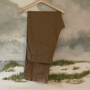 J. Crew Stretch Relaxed Khakis 33x34